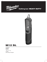 Milwaukee M12 SL ユーザーマニュアル