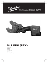 Milwaukee C12-PPC Compact PEX Cutter ユーザーマニュアル