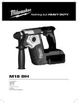 Milwaukee M18 BH ユーザーマニュアル