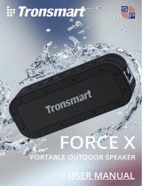 Tronsmart Force X Portable Outdoor Speaker ユーザーマニュアル