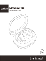EarFun Air Pro 2 Hybrid ANC Wireless Earbuds ユーザーマニュアル