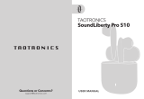 TaoTronics proS10 Sound Liberty ユーザーマニュアル