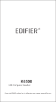 EDIFIER K6500 ユーザーマニュアル