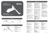 Akasa AK-PCCE25-01 ユーザーマニュアル