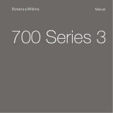 Bowers And Wilkins 700 Series 3 ユーザーマニュアル
