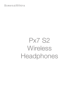Bowers Wilkins Px7 S2 ユーザーマニュアル