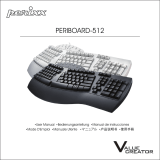 Perixx PERIBOARD-512 Ergonomic Split Keyboard ユーザーマニュアル