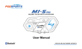 Fodsports M1-S Pro Helmet Bluetooth Intercom ユーザーマニュアル