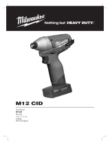 Milwaukee M12 CID ユーザーマニュアル