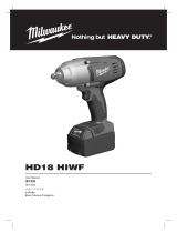 Milwaukee HD18 HIWF ユーザーマニュアル