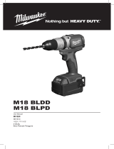 Milwaukee M18 BLDD ユーザーマニュアル
