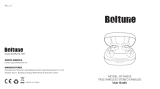 Boltune BT-BH020 True Wireless Stereo Ear Buds ユーザーマニュアル