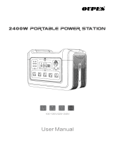 OUPES 2400W Portable Power Station ユーザーマニュアル