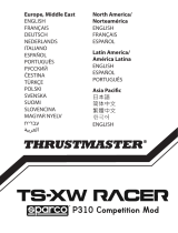 Thrustmaster TS-XW Racer Sparco P310 Competition Mod Racing Wheel ユーザーマニュアル
