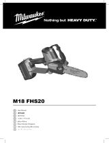 Milwaukee M18 FHS20 ユーザーマニュアル