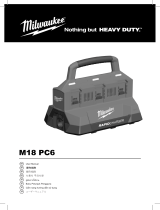 Milwaukee M18 PC6 ユーザーマニュアル