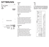 IKEA SITTBRUNN ユーザーマニュアル