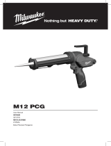 Milwaukee M12 PCG ユーザーマニュアル