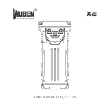 WUBEN X2 ユーザーマニュアル