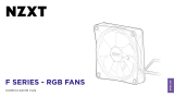 NZXT F Series F120 RGB and High-Performance Fans ユーザーマニュアル