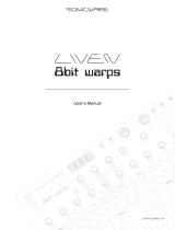 Sonicware 8bit Liven warps Audio Looper ユーザーマニュアル