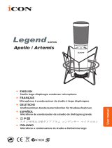 Icon Legend Series Studio Large Diaphragm Condenser Microphone ユーザーマニュアル