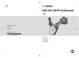 Bosch GWS 18V-180 PC ユーザーマニュアル