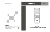 UNI-T UNI-T UT372D Non Contact RPM Meter ユーザーマニュアル