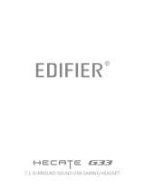 EDIFIER HECATE G33 ユーザーマニュアル