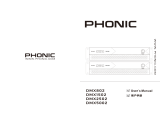 Phonic DMX802 ユーザーマニュアル