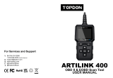 Topdon ARTILINK 400 ユーザーマニュアル