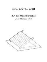 EcoFlow 28 Inch Tilt Mount Bracket ユーザーマニュアル