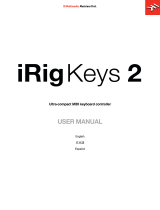 IK Multimedia iRig Keys 2 ユーザーマニュアル
