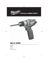 Milwaukee M12 CPD ユーザーマニュアル