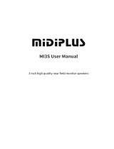 Midiplus MI3S ユーザーマニュアル