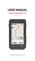 iGPSport iGS630 GPS Bike Computer ユーザーマニュアル