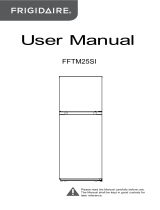 Frigidaire FFTM25SI ユーザーマニュアル