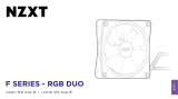 NZXT F Series RGB DUO Fans ユーザーマニュアル