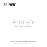 EDIFIER R1700BTs ユーザーマニュアル