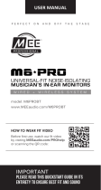 Mee Audio M6PROBT ユーザーマニュアル
