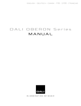 Dali OBERON Series ユーザーマニュアル