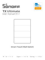 Sonoff TX Ultimate ユーザーマニュアル