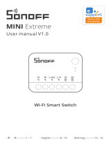 Sonoff MINIR4 Extreme WiFi Smart Switch ユーザーマニュアル