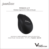 Perixx PERIMICE-619 Wireless Ergonomic Vertical Mouse ユーザーマニュアル