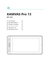 Huion Kamvas Pro 13 GT-133 Pen Graphic Drawing Tablet ユーザーマニュアル