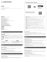 Audio-Technica audio-technica ATS99 Hypercardioid Dynamic Microphone ユーザーマニュアル