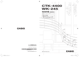 Casio WK-245 取扱説明書