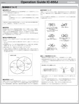 Casio IC-850J 取扱説明書