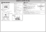 Casio ID-30J 取扱説明書