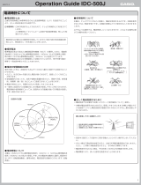 Casio IDC-500J 取扱説明書